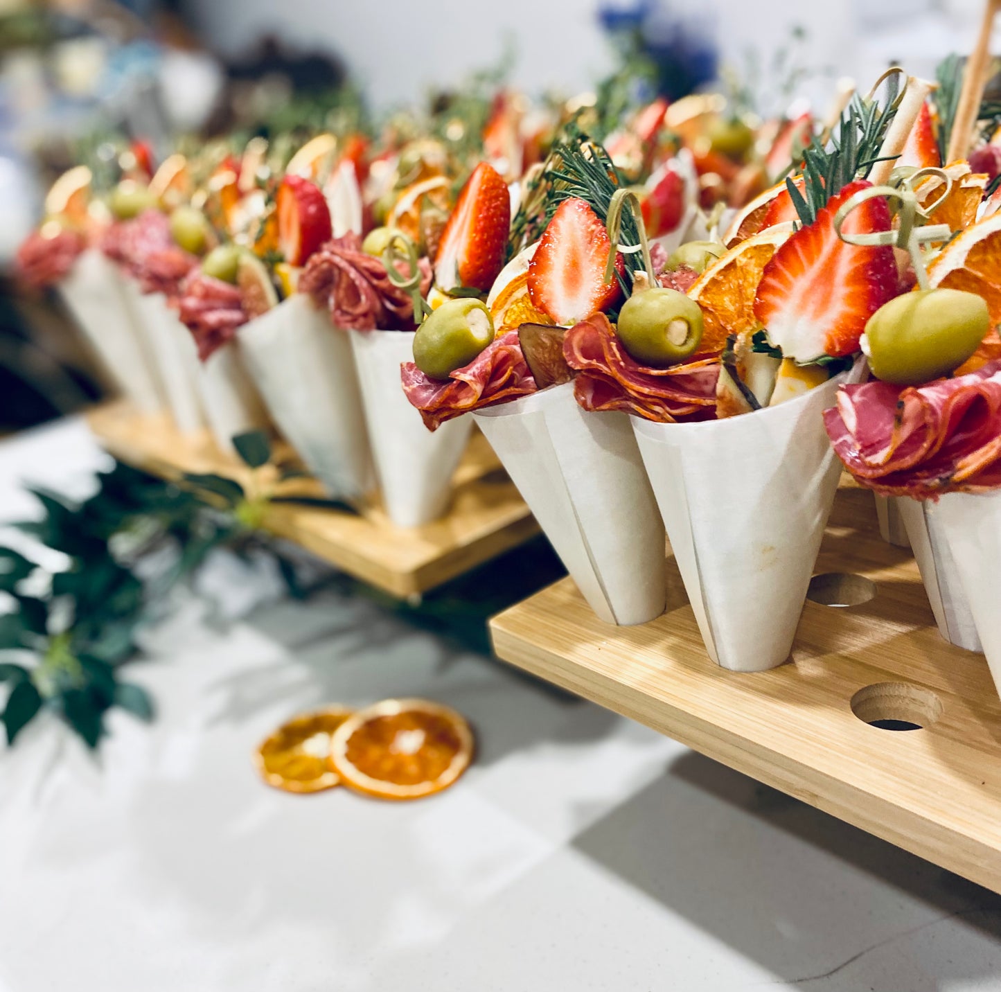 Coupes/cônes de charcuterie