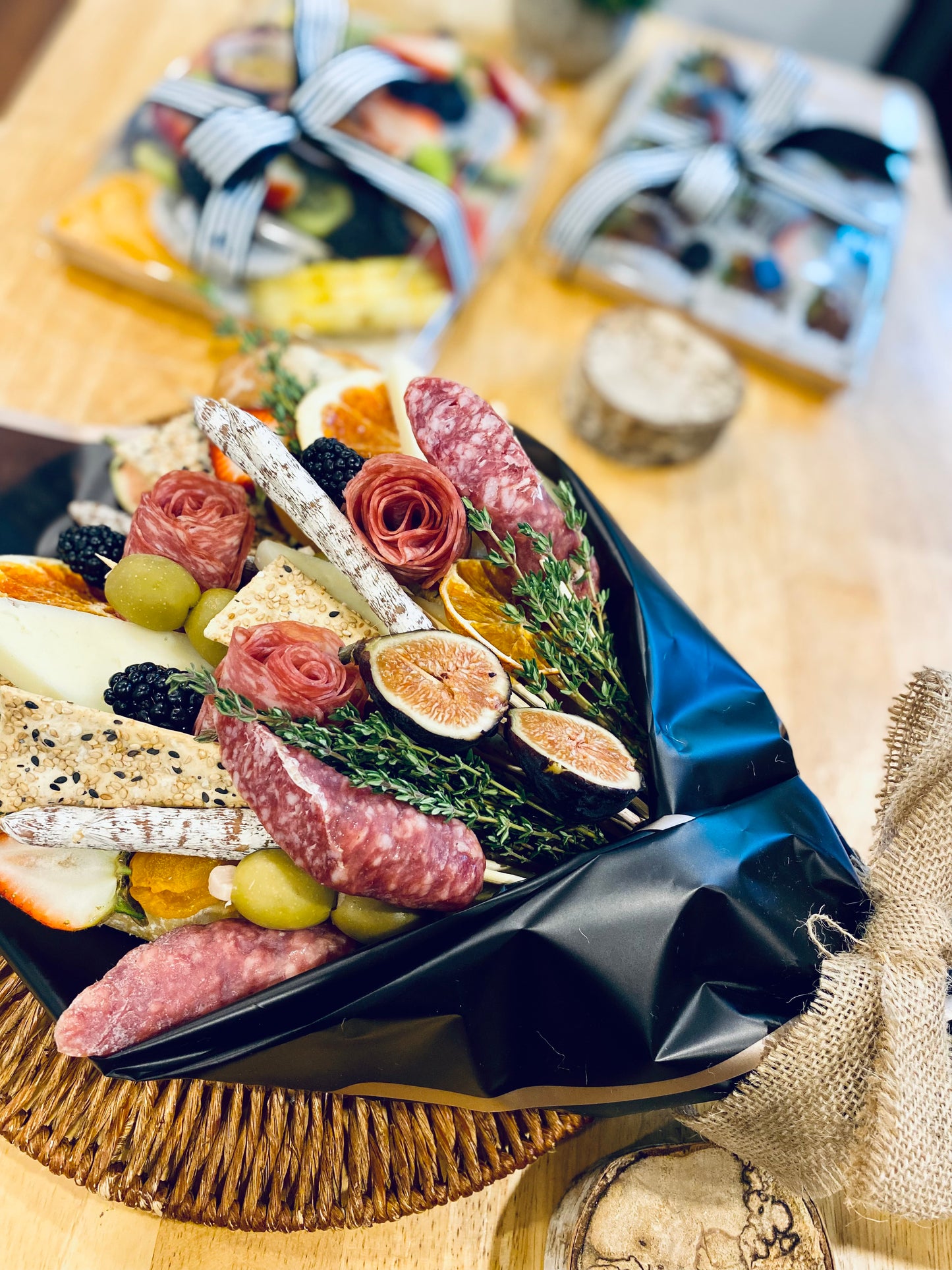 Artisanal Charcuterie & Cheese bouquet