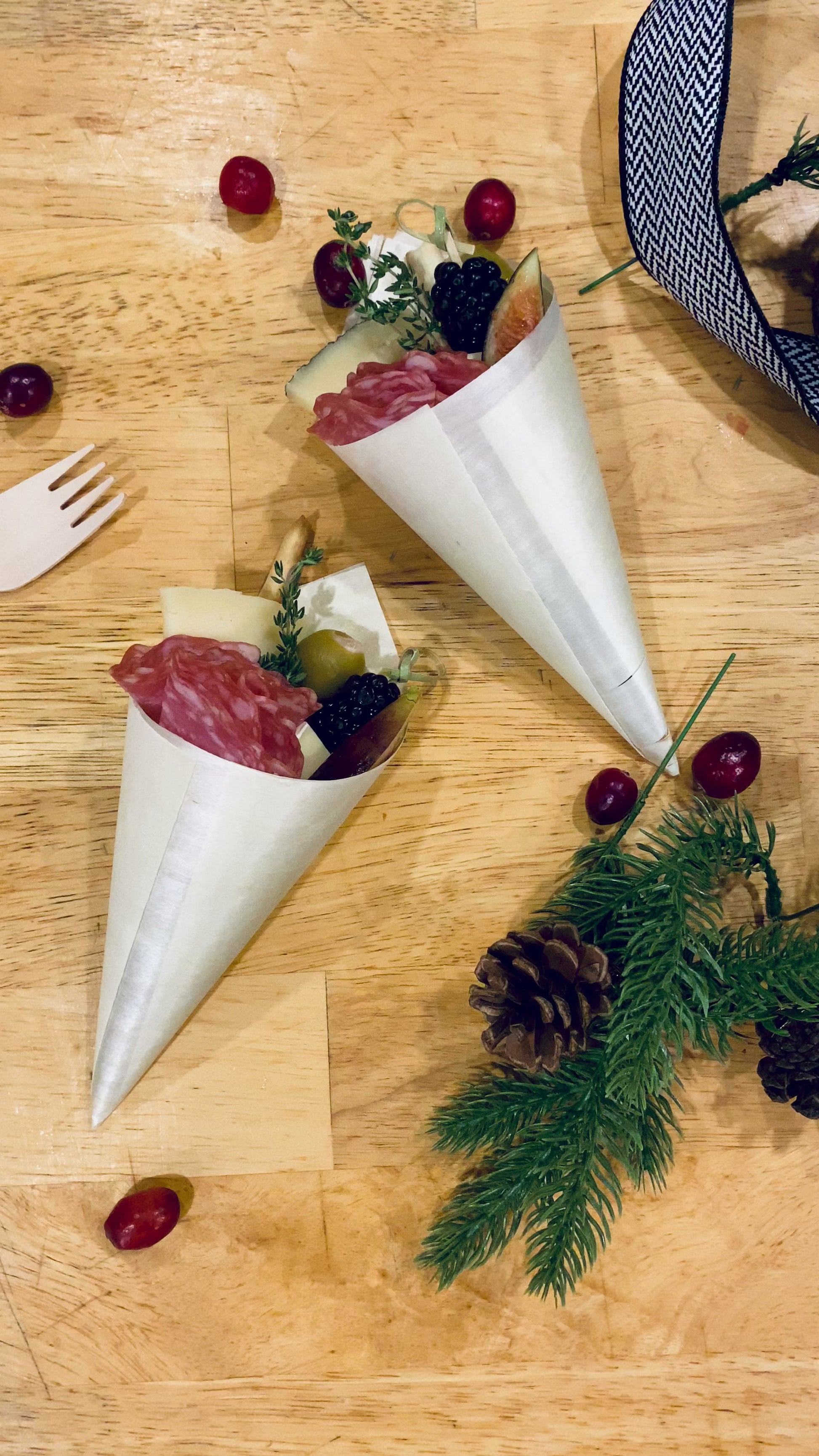 Charcuterie Cones
