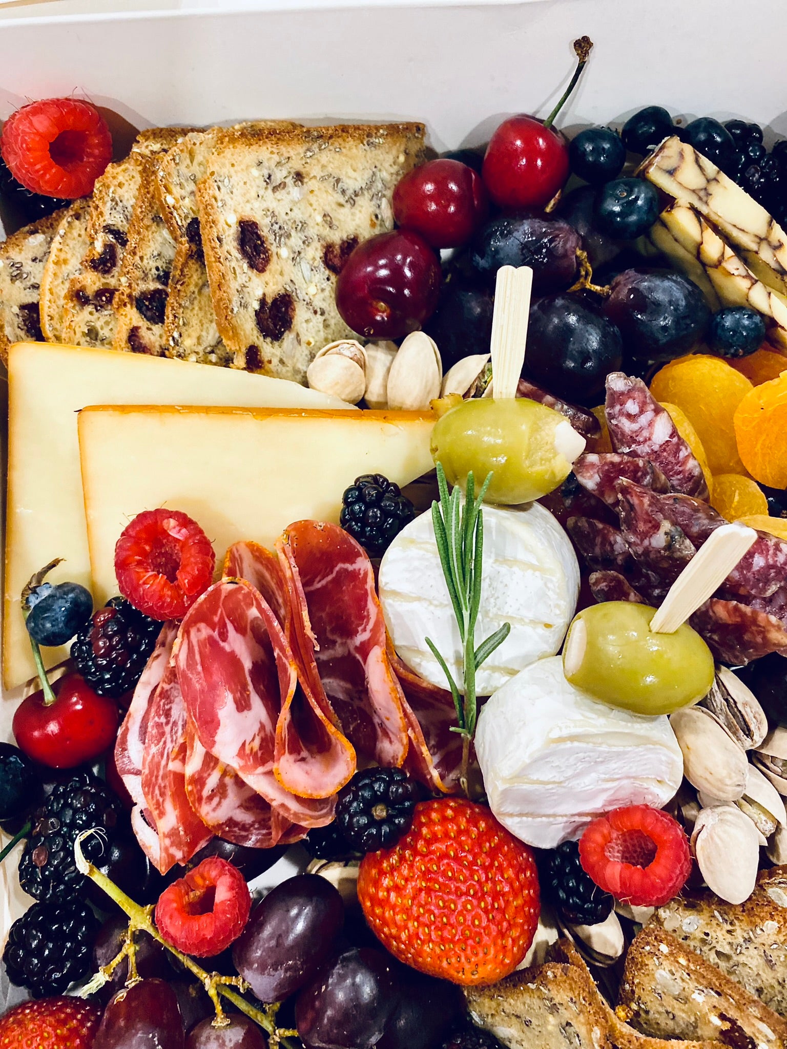 Charcuterie and Cheese box for 2