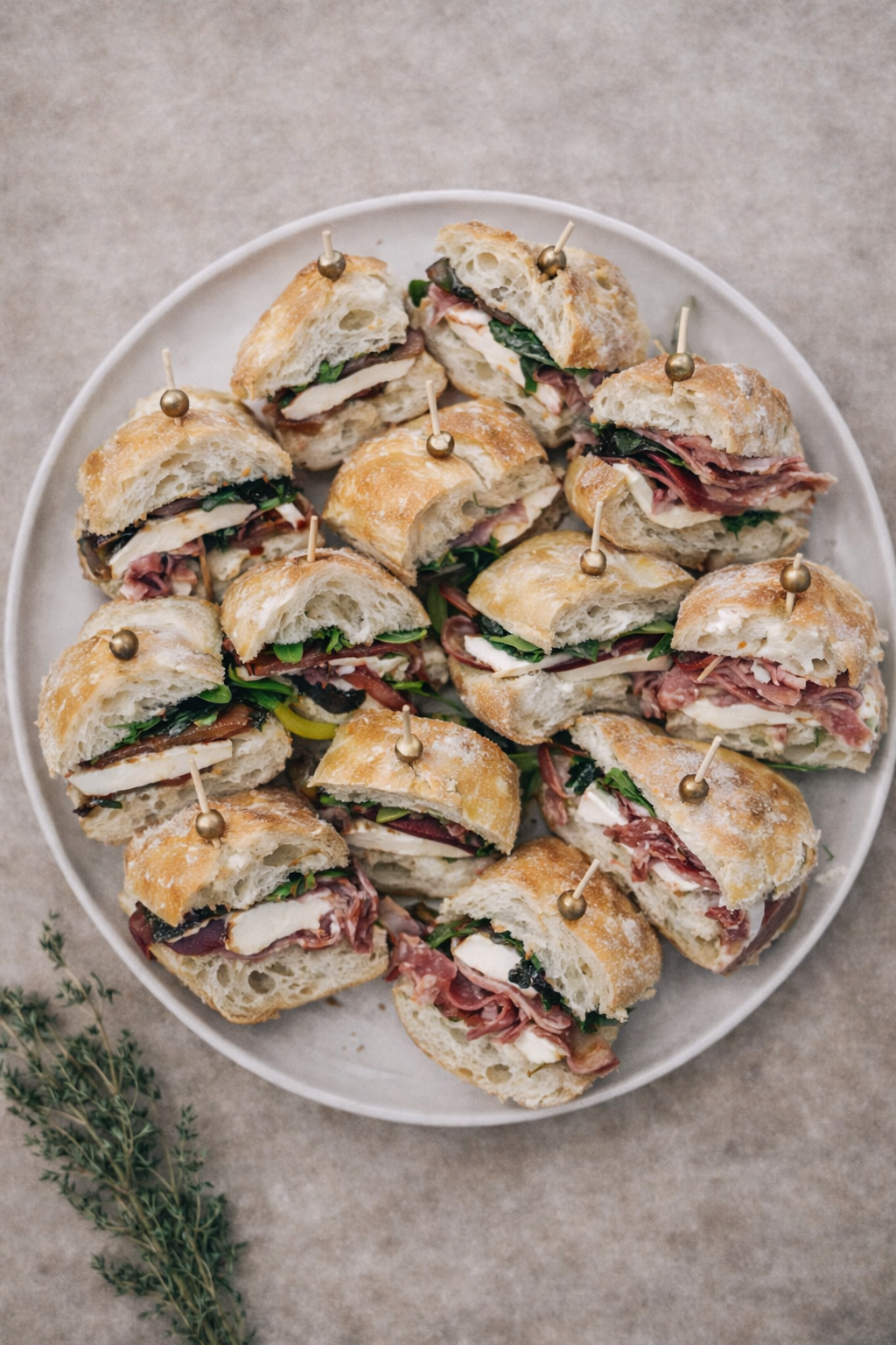 Mini Panini Platter