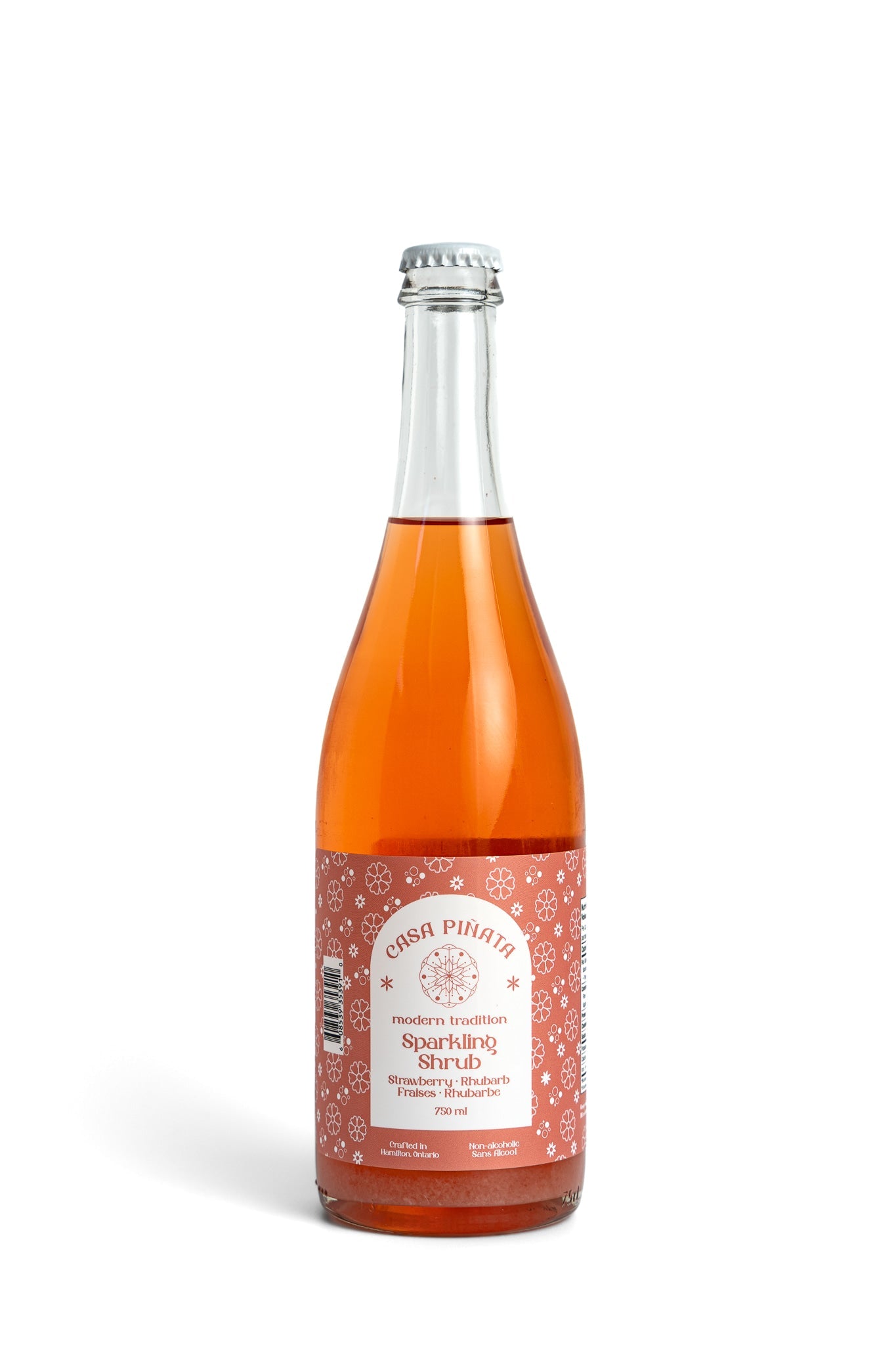 Sparkling Strawberry Shrub