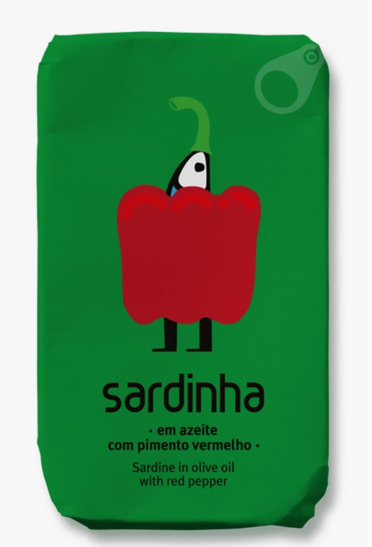 Sardinha - Sardine in Olive Oil with Red Pepper