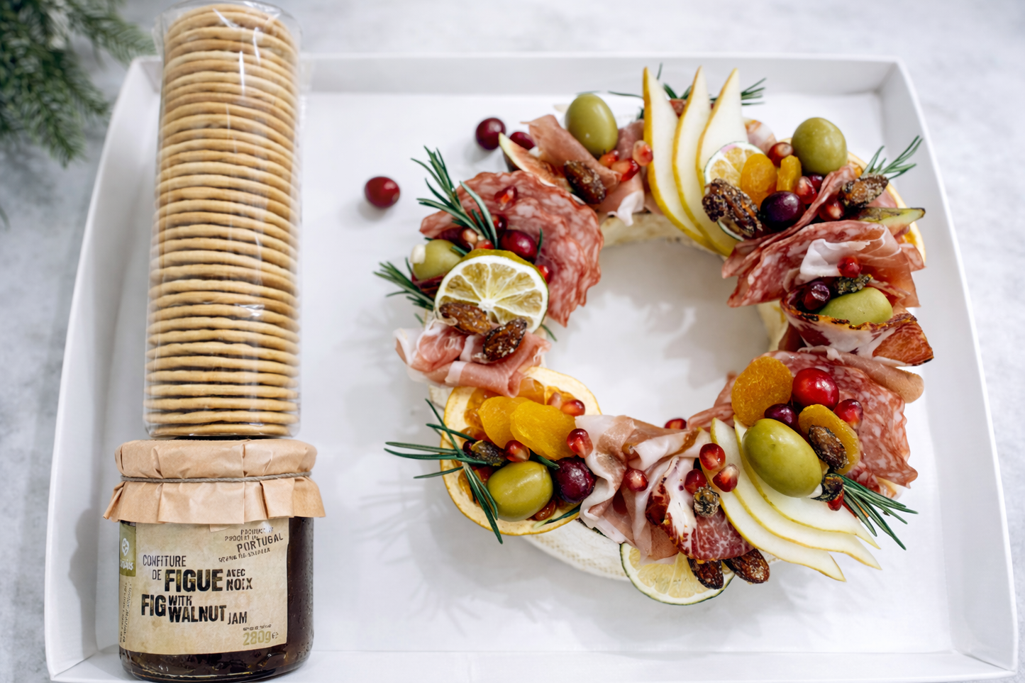 Boîte de couronne de vacances