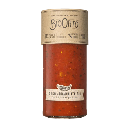 SAUCE ARRABBIATA BIOLOGIQUE - Bio Orto