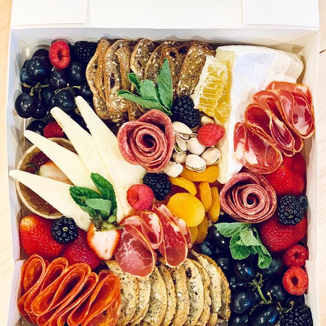 Classic Charcuterie & Cheese Box for 2