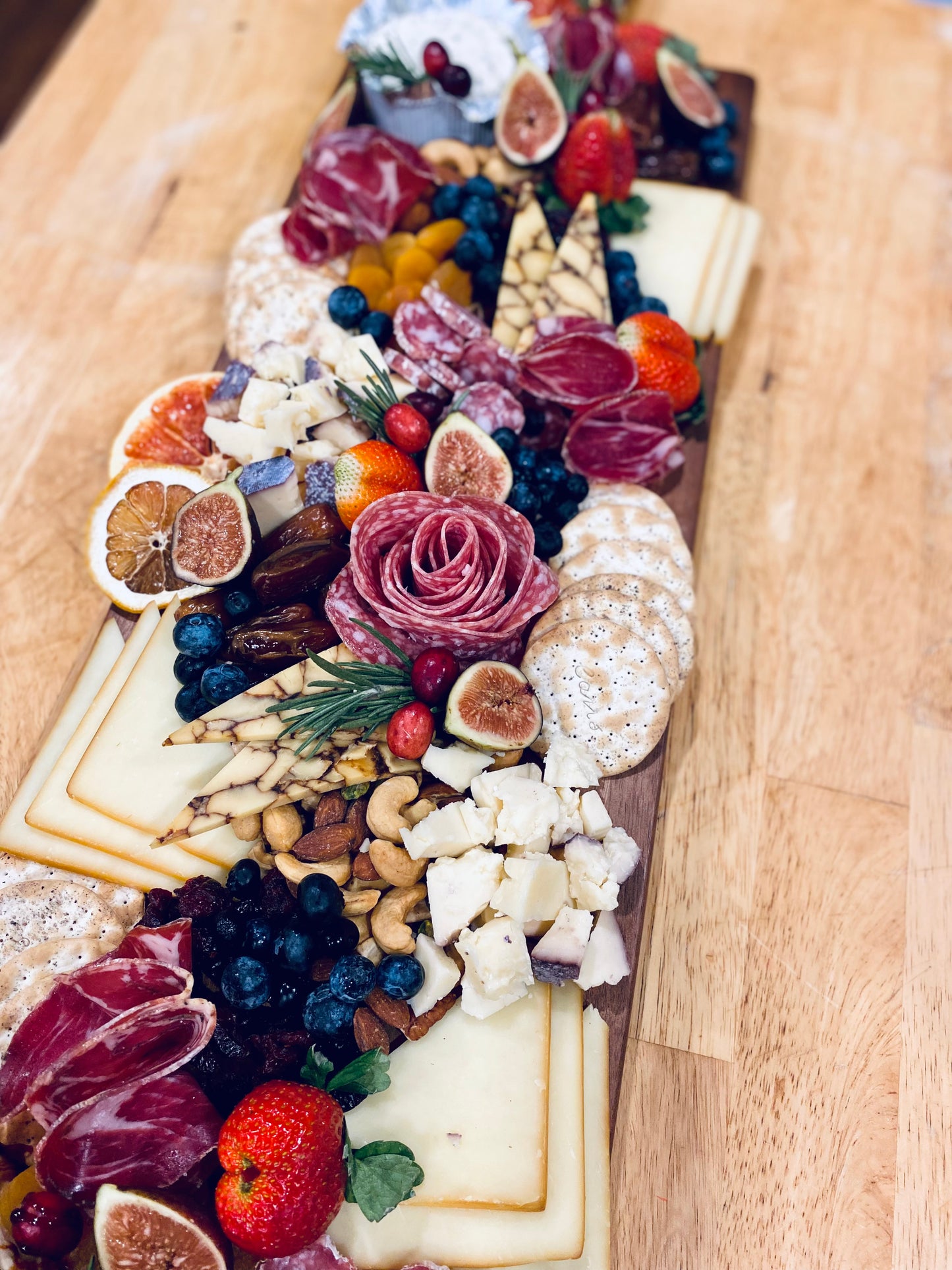 Classic Charcuterie & Cheese board for 10-14 people